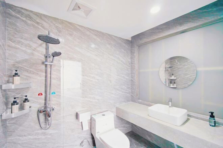 Bathroom 3, Wenjukejun Hotel (Bubugao Plaza Xiangtan Iron and Steel Co., Ltd. Branch), Xiangtan