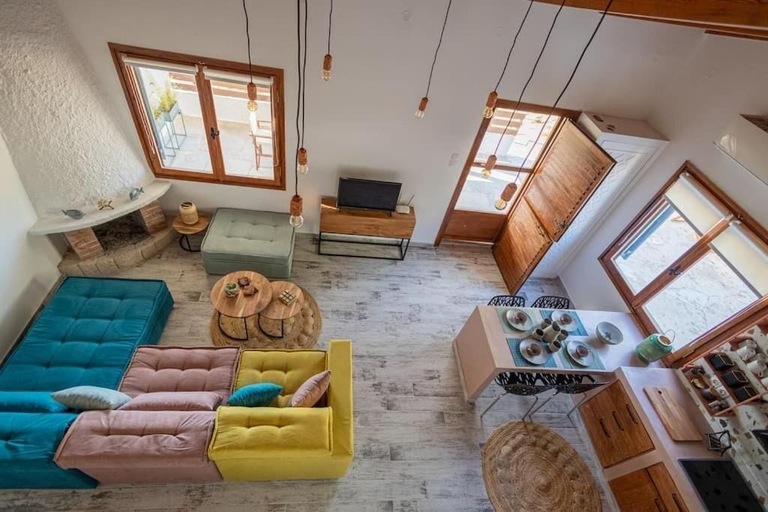 Living area, Plakakia Beachfront View, Attica