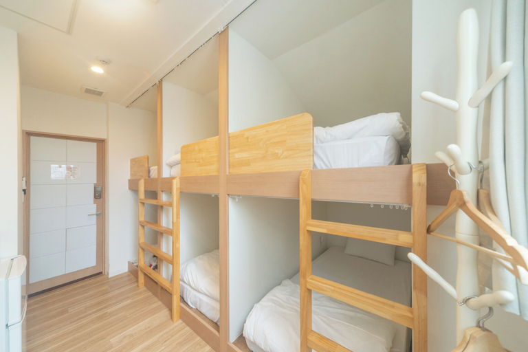 Bedroom 3, coins hostel tenjin, Fukuoka