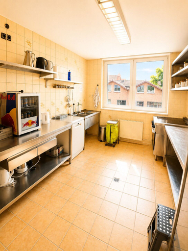 Shared kitchen 5, Hotel Pale Wolfsburg 24H Self Check-in, Wolfsburg