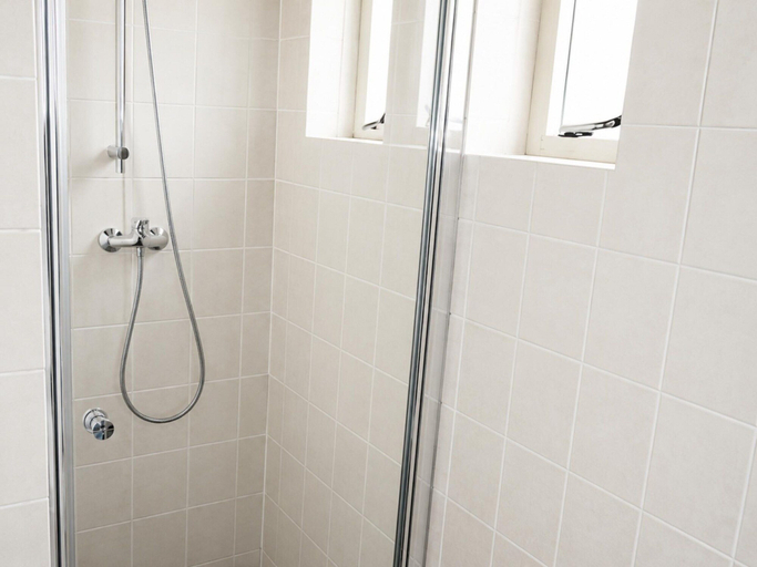 Bathroom 2, Bungalow in Breskens With Waterfront Jetty, Sluis