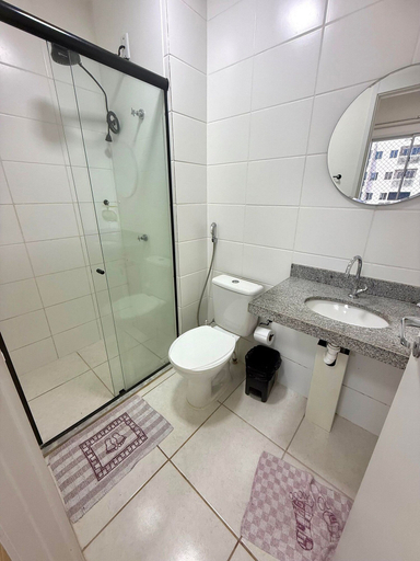 Bathroom 3, Apartamento Novinho 2 Quartos e Vista mar, Fortaleza