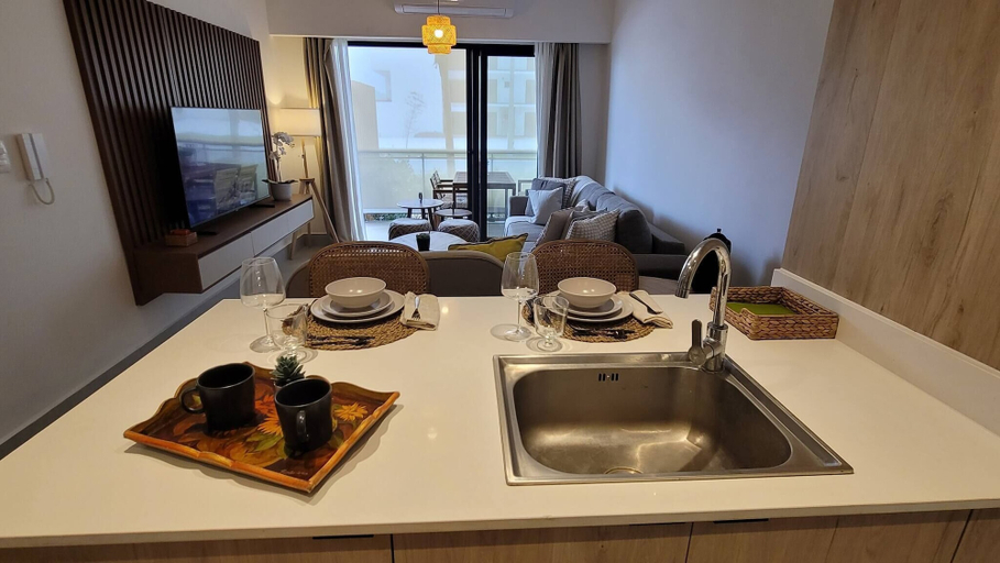 Dining room, New Exclusive 1BR Condo Capcana with terrace, Salvaleon de Higuey