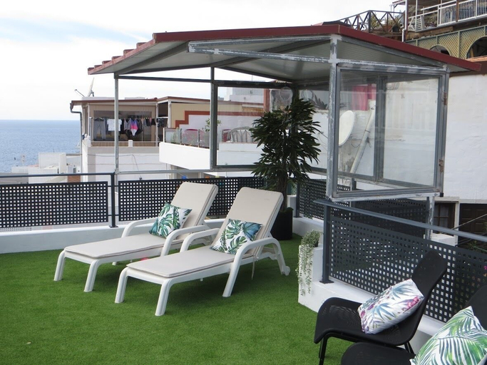 Property grounds, Stunning Ocean Views in Puerto de Mogan, Las Palmas