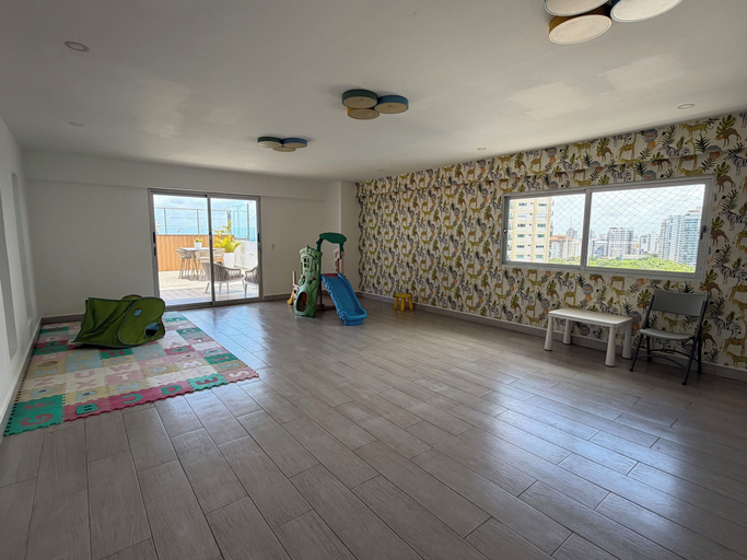 Living room 4, Modern Ocean View 1BR in La Esperilla, Pool, Gym, Distrito Nacional