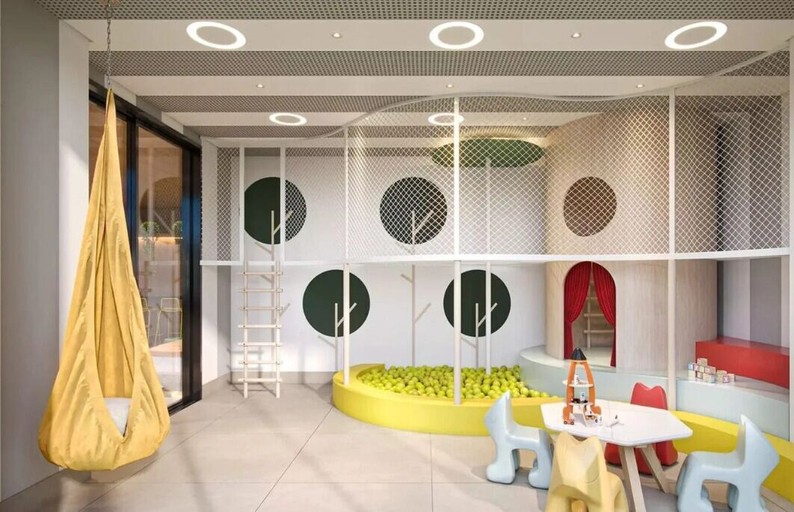 Children's area, STAY Haut Compact Life, Goiania