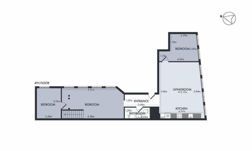 Others 2, Regent 8- Great Apt With Terrace in City Centre, Copenhagen