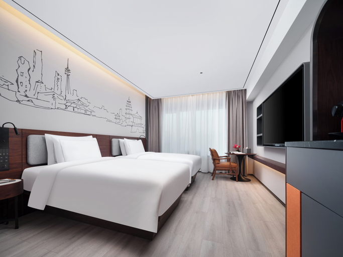 Bedroom 2, UrCove by Hyatt Xi'an Great Tang All Day Mall, Xi'an