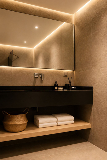Bathroom 4, Villa Tamara Hotel, Kaş