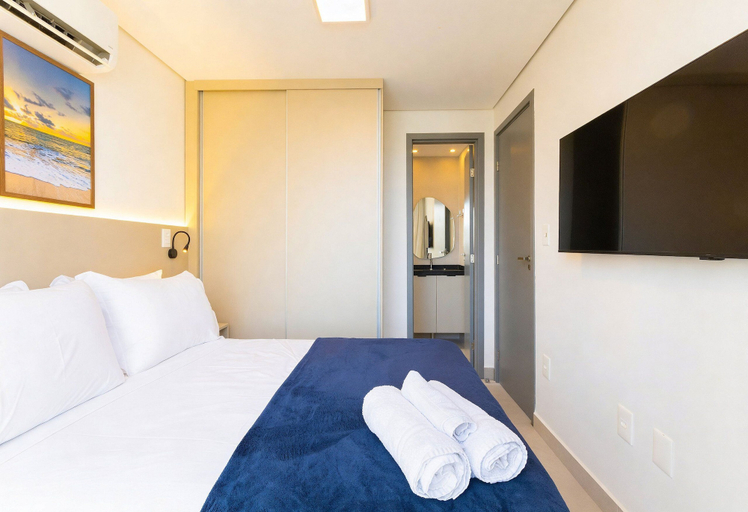 Room 5, AT Self #804 Steps From the Beach by Carpediem, João Pessoa