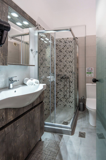 Bathroom 4, Erato Hotel, Crete