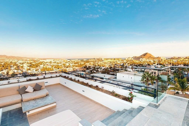 Terrace/patio 5, Cozy Downtown Studio With Rooftop Pool & Arch/ocean Views, La Paz