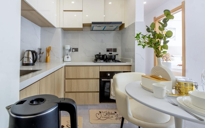 Private kitchen 5, Riara one View Palace Apartment, Kibra