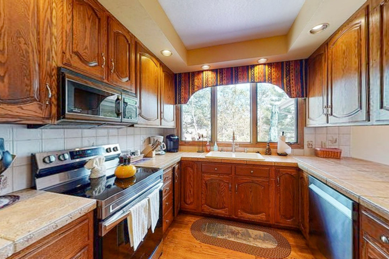 Private kitchen 2, Spacious, Dog-friendly Home w/ Private Hot Tub on Large Deck, Mtn Views, Larimer