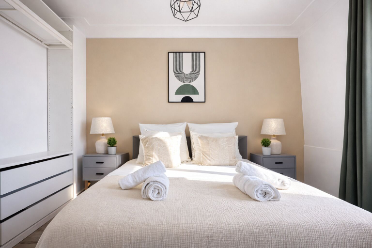 Room 3, Luxueux 2 pièces près du Parc Monceau, Paris