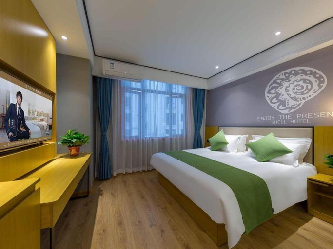 Bedroom 2, Shell Hotel Anhui Huaibei Railway Station Huiyuan Road, Huaibei