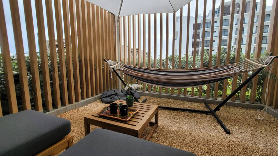 Balcony 2, New Exclusive 1BR Condo Capcana with terrace, Salvaleon de Higuey