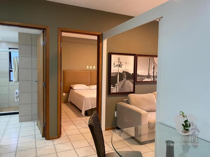 Bedroom 3, Flat no Condominio Metropolis - Ilha do Leite, Recife