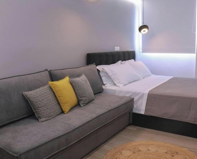 Bedroom 3, New Studio 1 Downtown Thessaloniki-fully Equipped, Central Macedonia