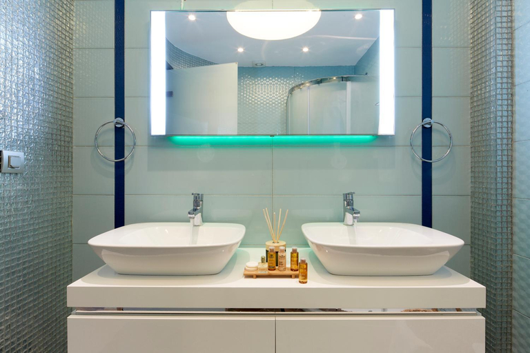 Bathroom 5, Almyriki Beach Villa, South Aegean