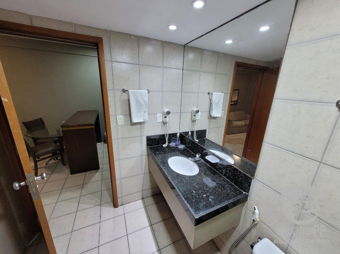 Bathroom 4, Flat no Condominio Metropolis - Ilha do Leite, Recife