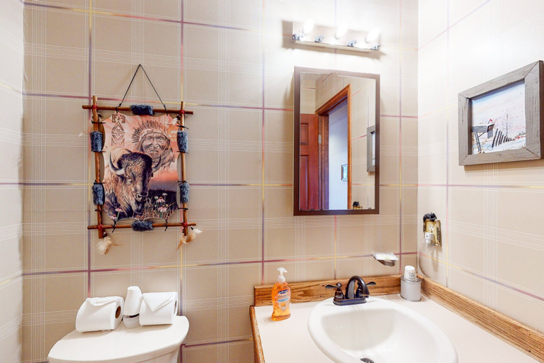 Bathroom 4, Spacious, Dog-friendly Home w/ Private Hot Tub on Large Deck, Mtn Views, Larimer