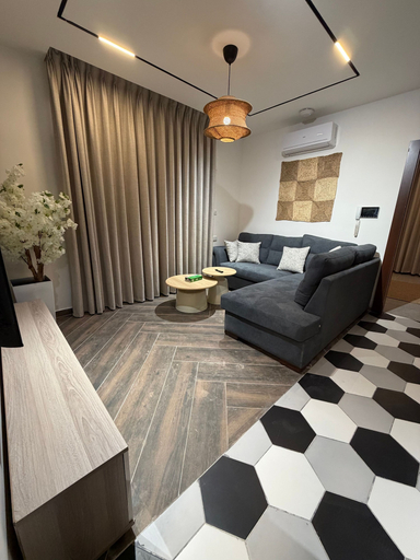 Living room 2, JRE Aboun Rooftop 2bedroom Kh&sh, Amman