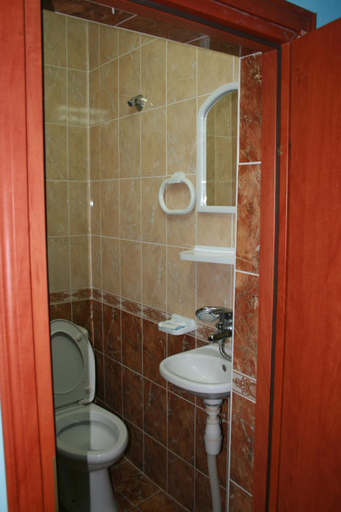 Bathroom 3, Galitsiya Hotel, Pustomytivs'kyi