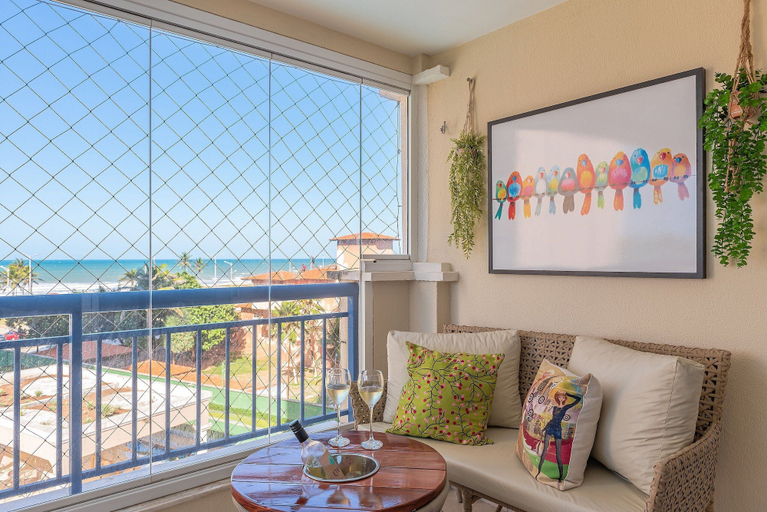 Interior 5, It's on the sea Balance - Unique Experience in Beautiful Designed Flat, Oceanview 2Q, 2WC, Fortaleza