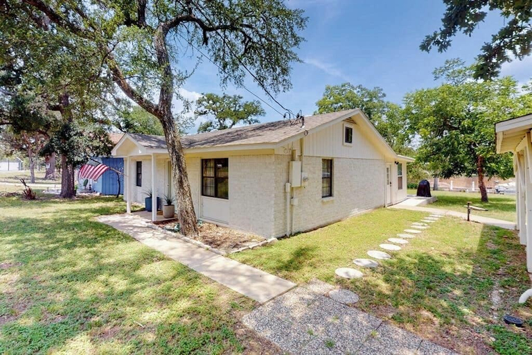 Exterior 4, Dog-friendly Waterfront Home With Dock, Grill, Water Views, Patio, Washer/dryer, Burnet