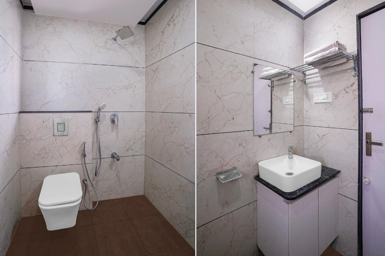 Bathroom, Super Townhouse Oak Rising Water Park Dharwad Formerly Rising Resorts and Spa, Dharwad