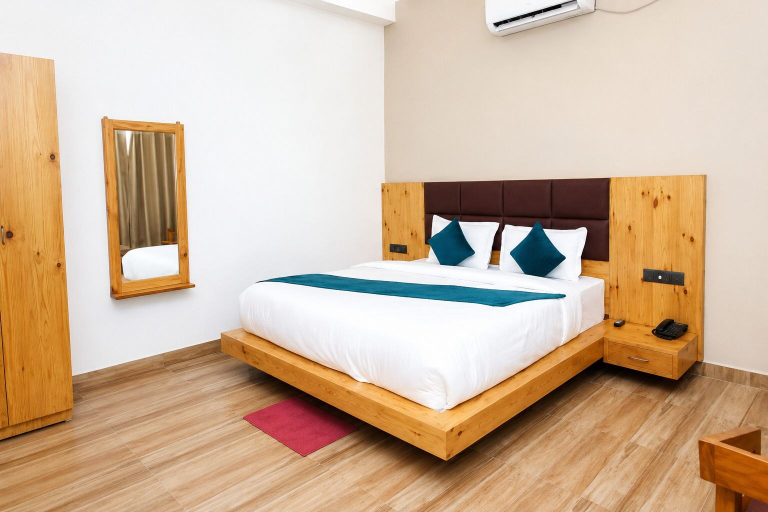 Bedroom 1, Goroomgo Mahakal Vishram Ujjain, Ujjain