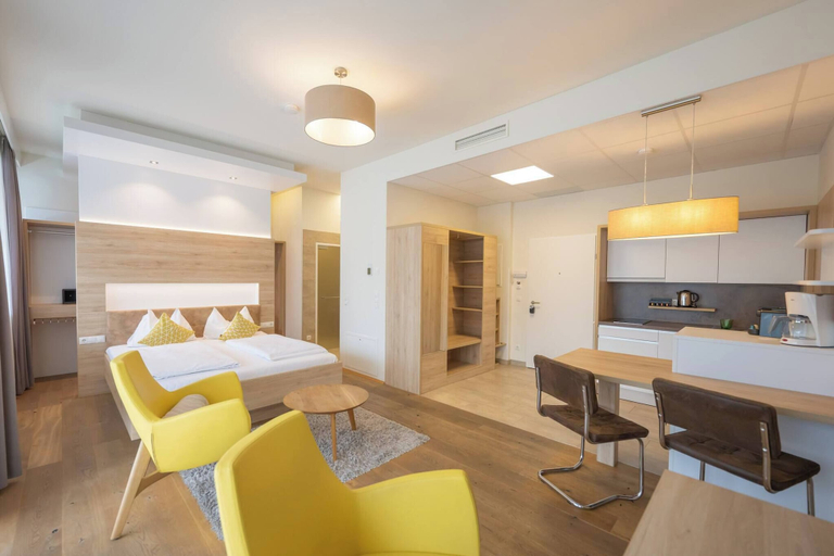 Room 4, Feelgood Studioapartment in Graz-sued 24-7 Self Check IN, Graz