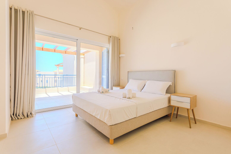 Bedroom 5, Resitour - Chania Aphrodite Beachfront, Crete