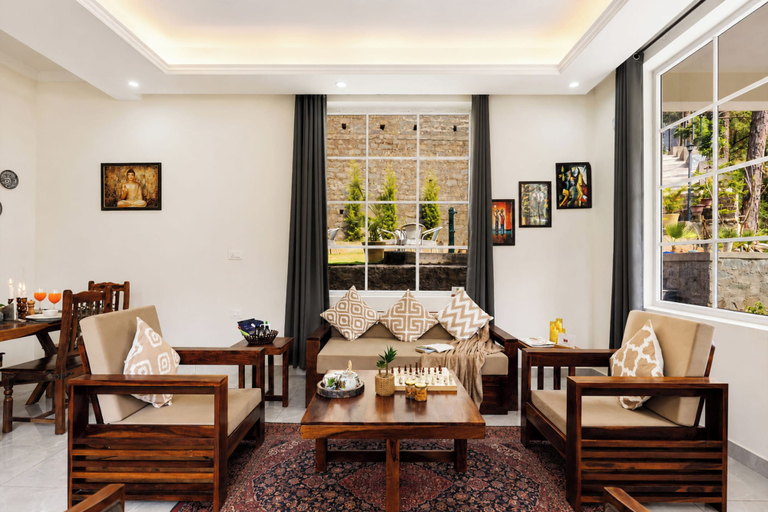 Interior 4, Alaya Stays Gable Pine with Pool, Solan