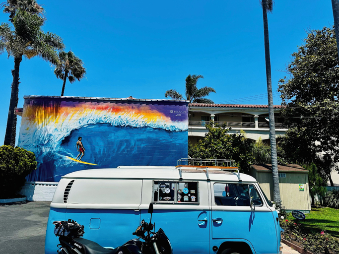 Front of property, San Clemente Surf Inn, Orange