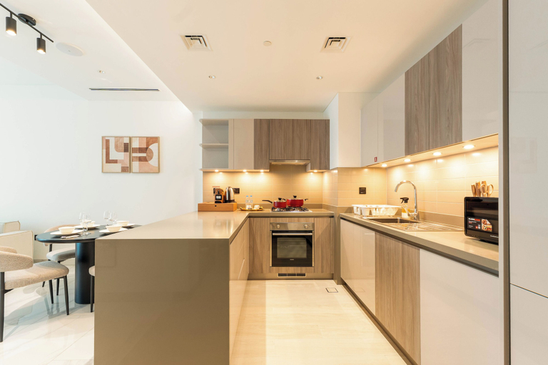 Private kitchen 4, Skyline Views - 39th Floor Apartment, Dubai