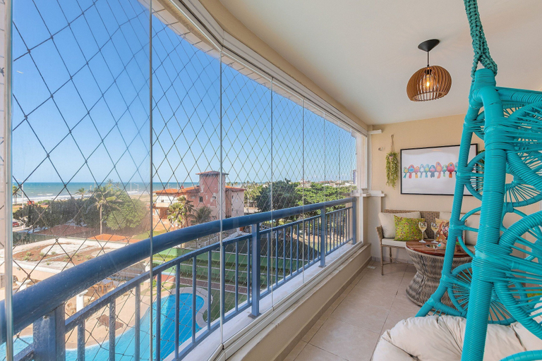 Interior 2, It's on the sea Balance - Unique Experience in Beautiful Designed Flat, Oceanview 2Q, 2WC, Fortaleza