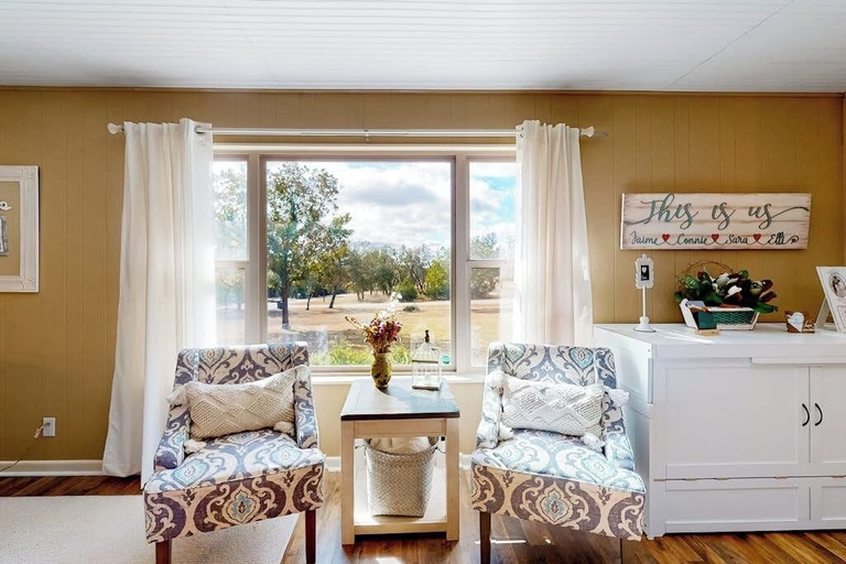 Interior, Dog-friendly, Secluded Home 2 Miles to Main St. With Firepit, Gazebo & BBQ Pit, Gillespie