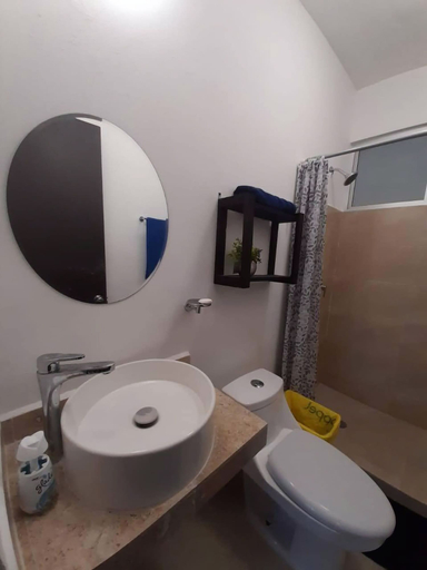 Bathroom 4, Beautiful Apartment Hoestel Punta Estrella!, Cozumel