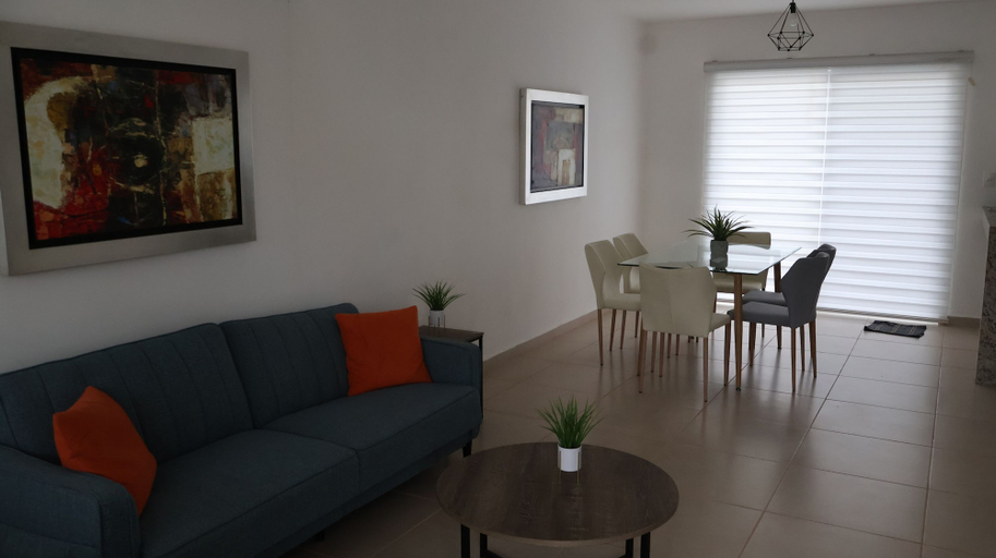 Living room 4, House in Private Altus 1, Benito Juárez