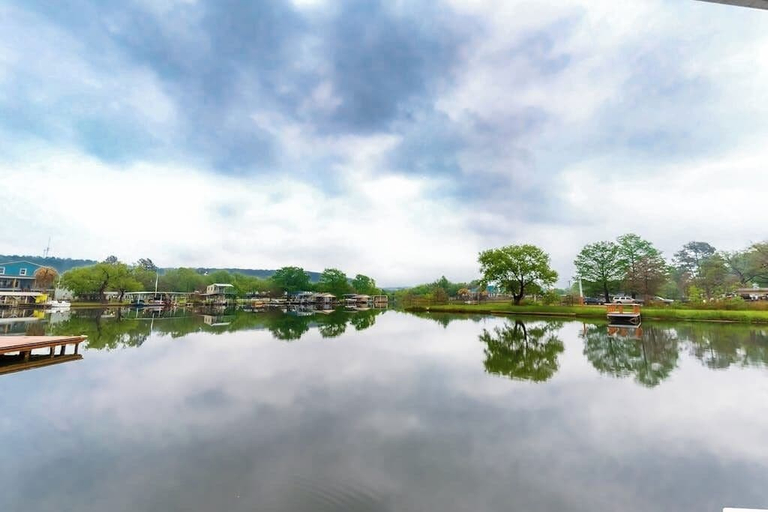 View from property, Wonderful Lakefront Home With Yard, Water Views, Central AC, Wifi, Private W/D, Burnet