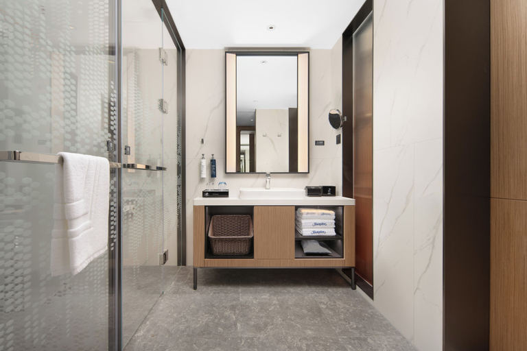 Bathroom 3, Hampton by Hilton Jingdezhen Porcelain Center, Jingdezhen