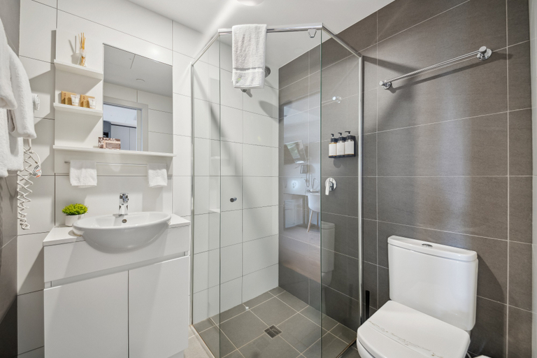 Bathroom 5, Studio 8 Residences in Ryde, Sydney