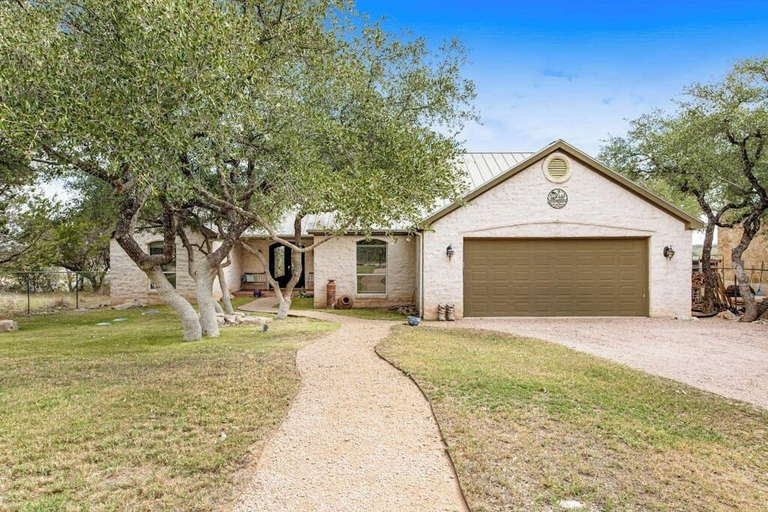 Exterior 2, Natural Cliffside Oasis With Impressive Views, Gas Fireplace and Dock, Travis