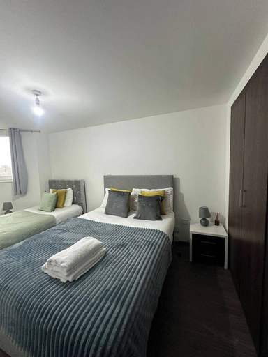 Room 5, 1br-sleeps4-parking-closetocentre, Birmingham