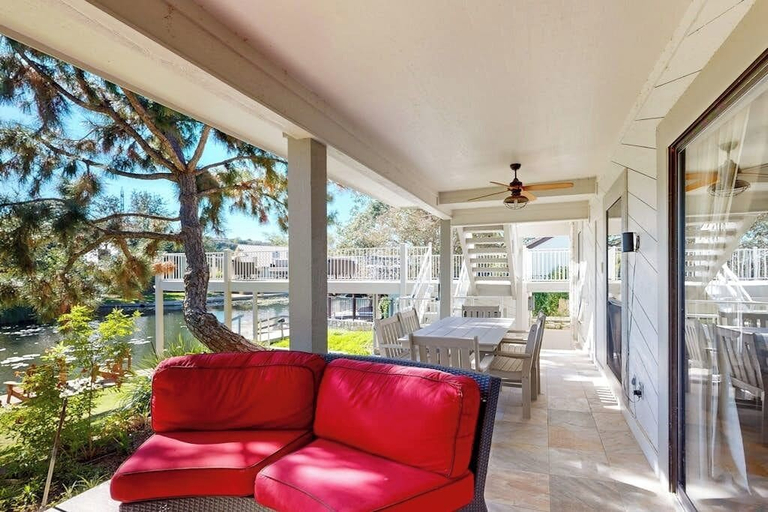 View from room, Waterfront, Dog-friendly Home With Lake Views, Private Boat Lift & Dock, Llano