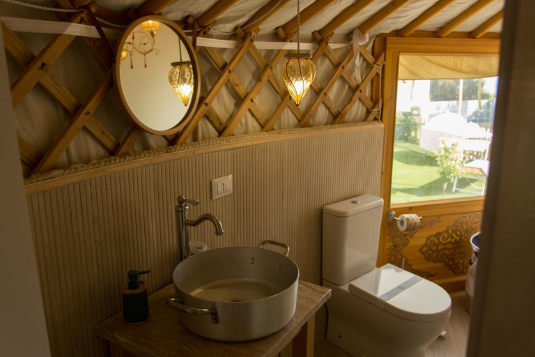 Bathroom 2, Yurta Glamping B&B San Leone Agrigento - tra mare e pineta, Agrigento