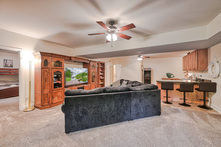 Living area 3, Sprawling Waterfront Home With Kayaks, Game Room, and hot tub, Spotsylvania
