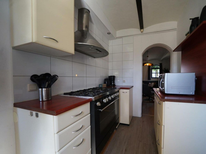 Private kitchen, Holiday Home in Hulshorst With Terrace